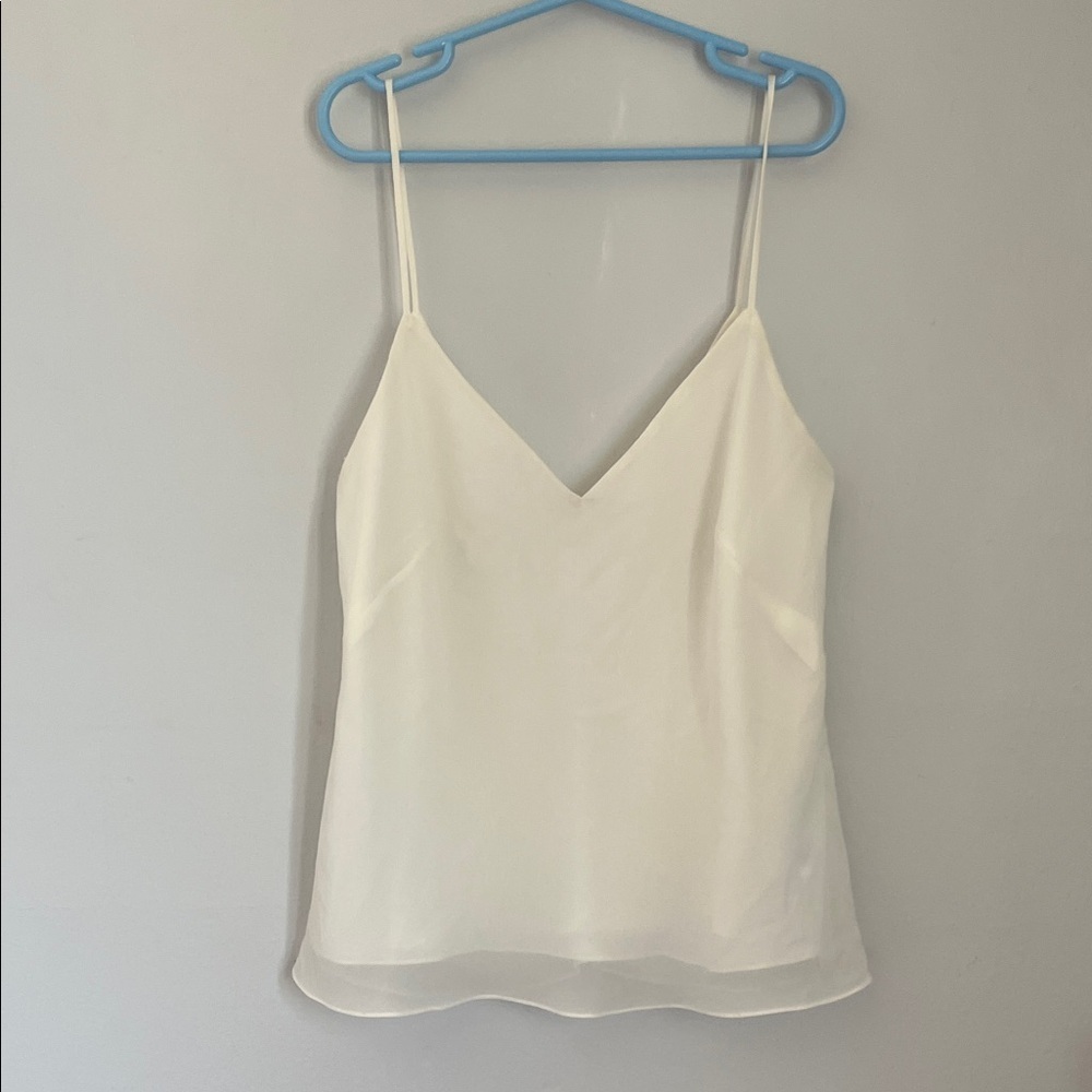 Jenny Yoo Collection Elegant White Women's Camisole Top. Size 2